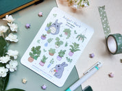 Plant Friends Waterproof Sticker Sheet