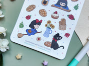 Bakery Delivery Waterproof Sticker Sheet