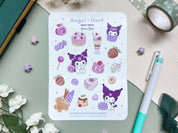 Sweet Treats Waterproof Sticker Sheet