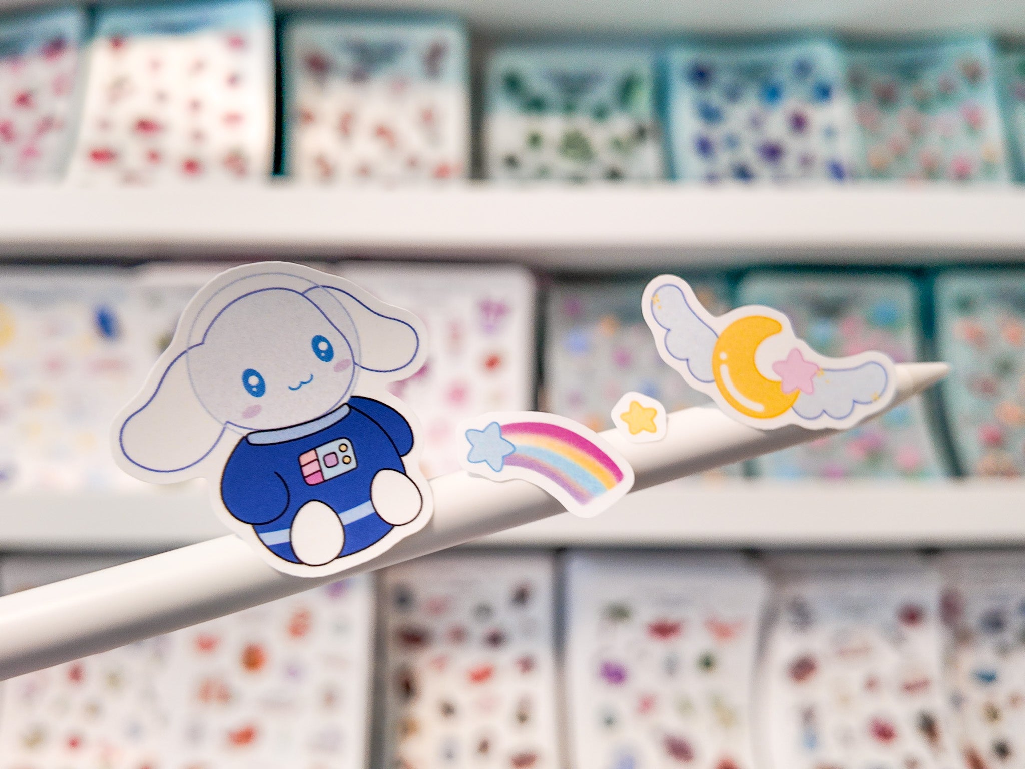 Space Roll Waterproof Sticker Sheet