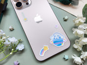 Space Roll Waterproof Sticker Sheet
