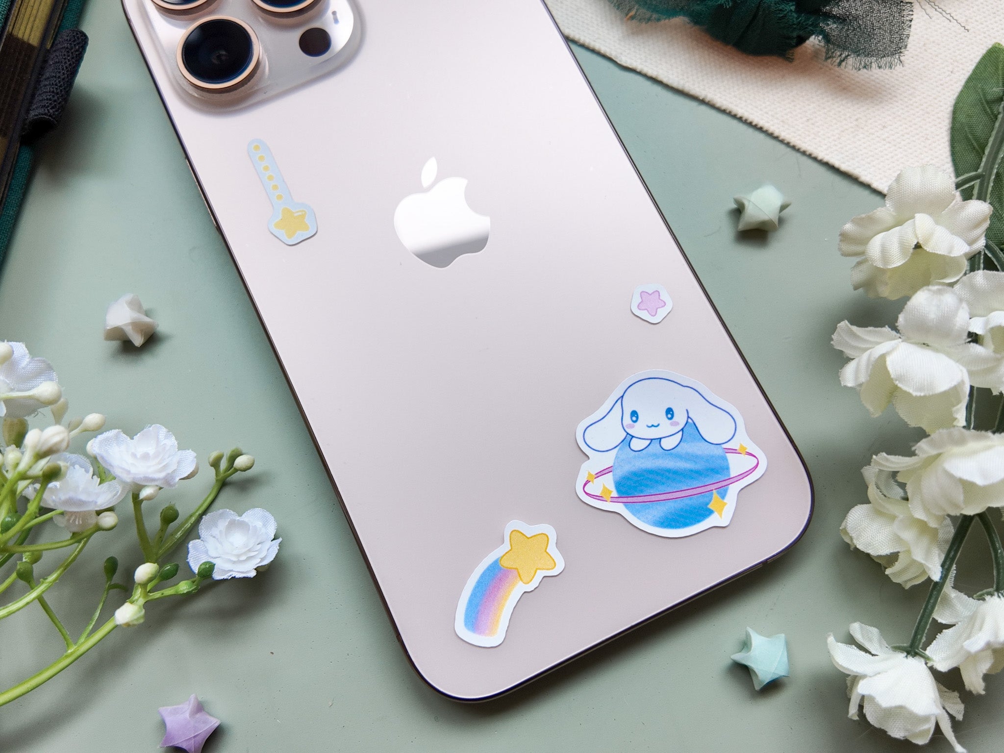 Space Roll Waterproof Sticker Sheet