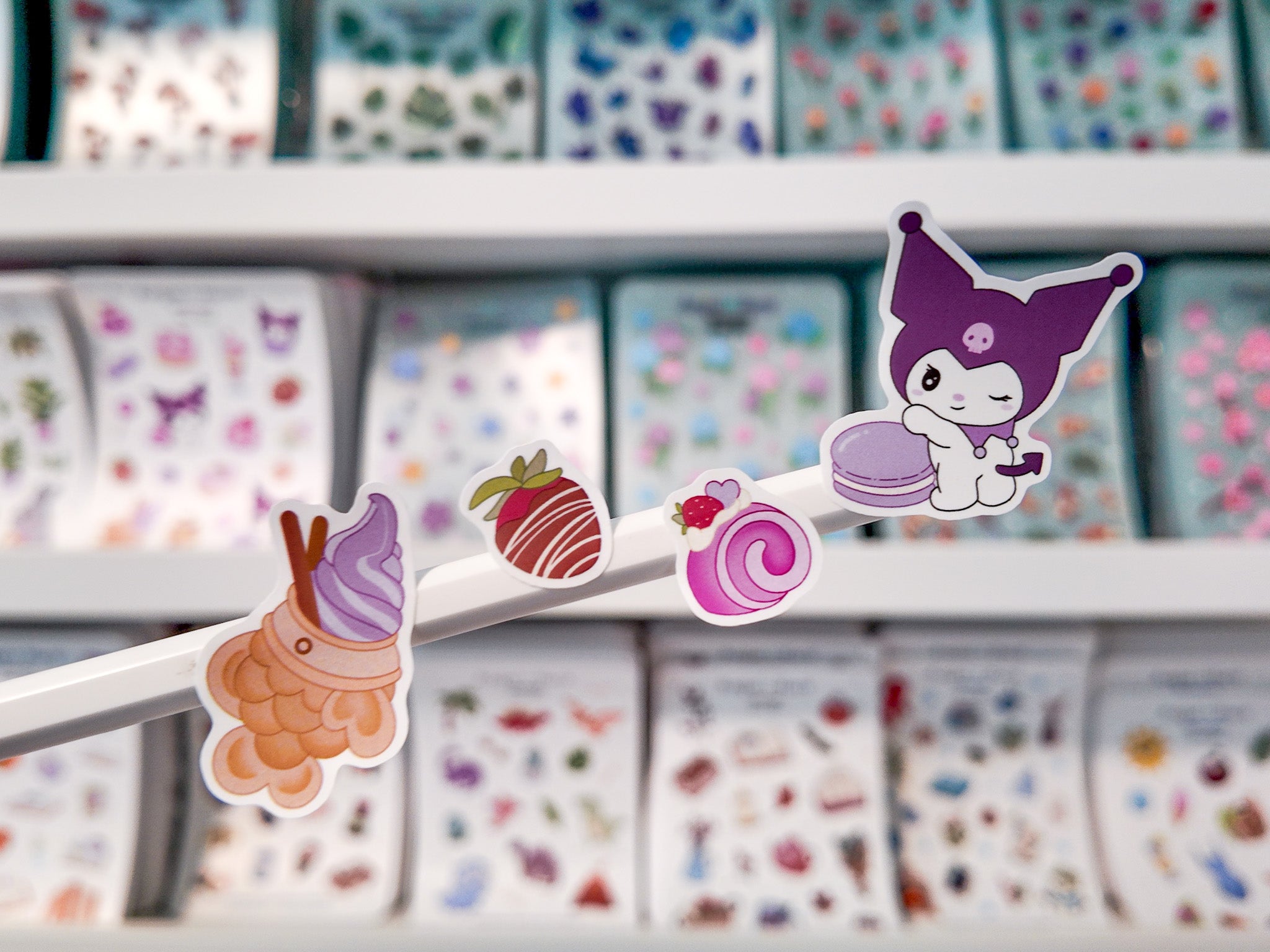 Sweet Treats Waterproof Sticker Sheet