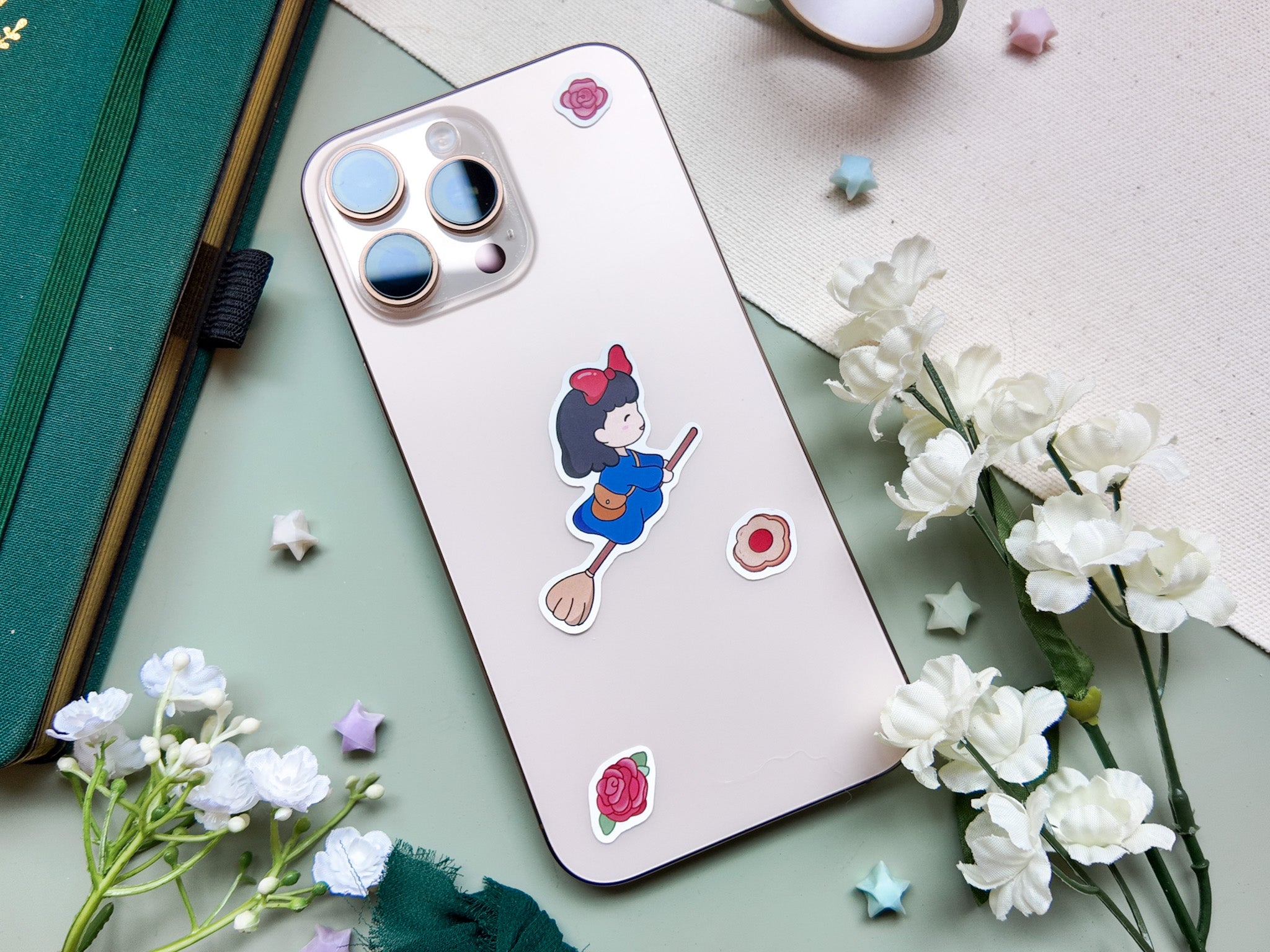 Bakery Delivery Waterproof Sticker Sheet