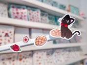 Bakery Delivery Waterproof Sticker Sheet