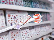 Book Club Waterproof Sticker Sheet