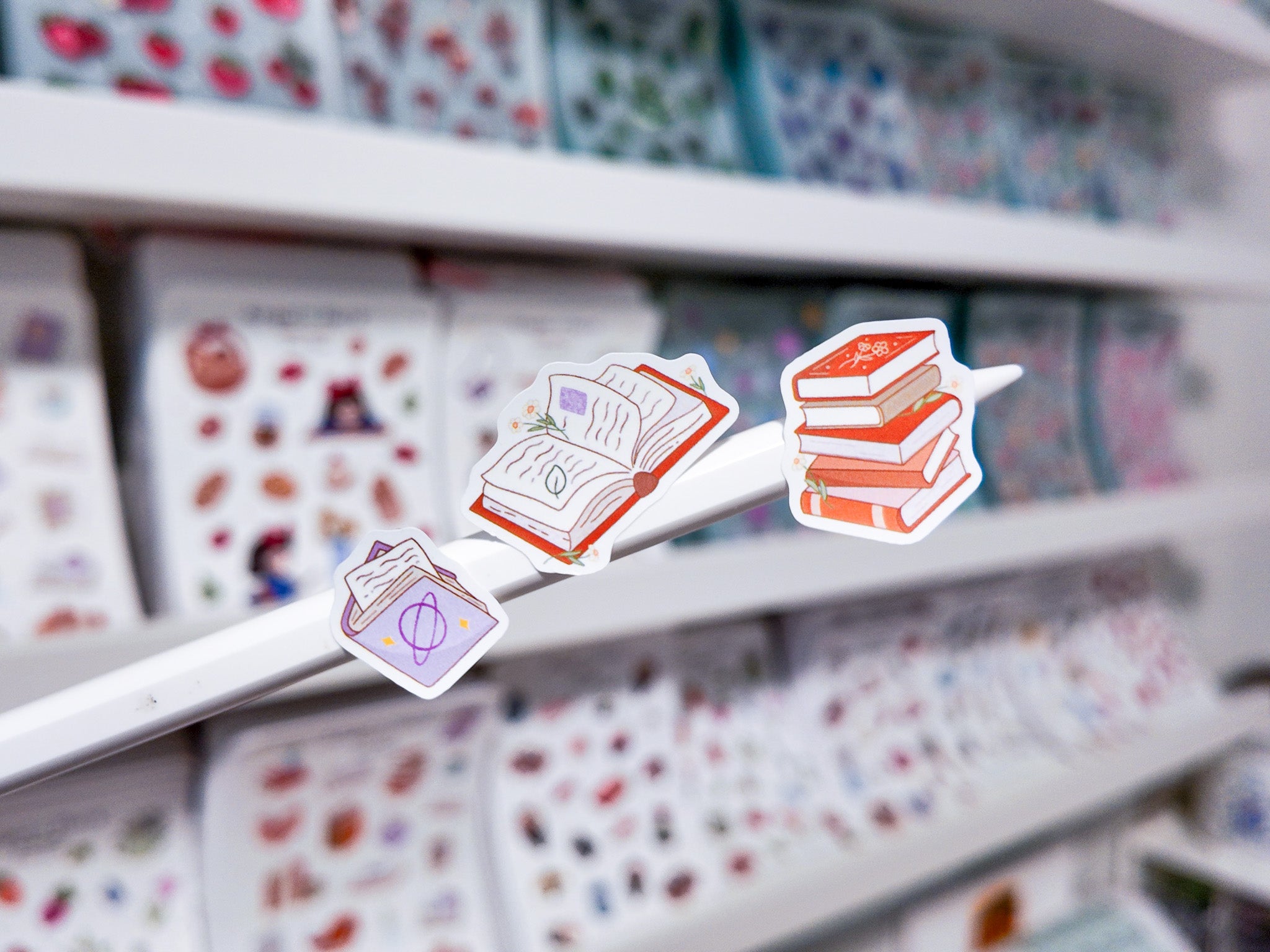 Book Club Waterproof Sticker Sheet