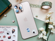 Sushi Waterproof Sticker Sheet