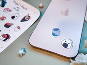 Sushi Waterproof Sticker Sheet