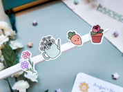 Gardening Waterproof Sticker Sheet