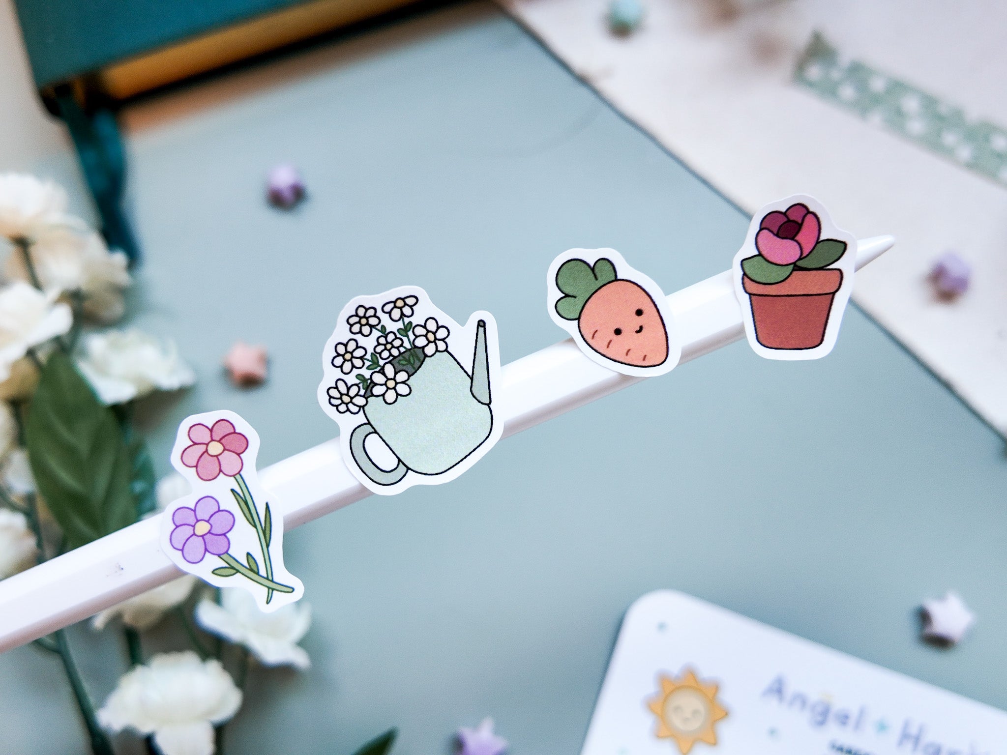 Gardening Waterproof Sticker Sheet