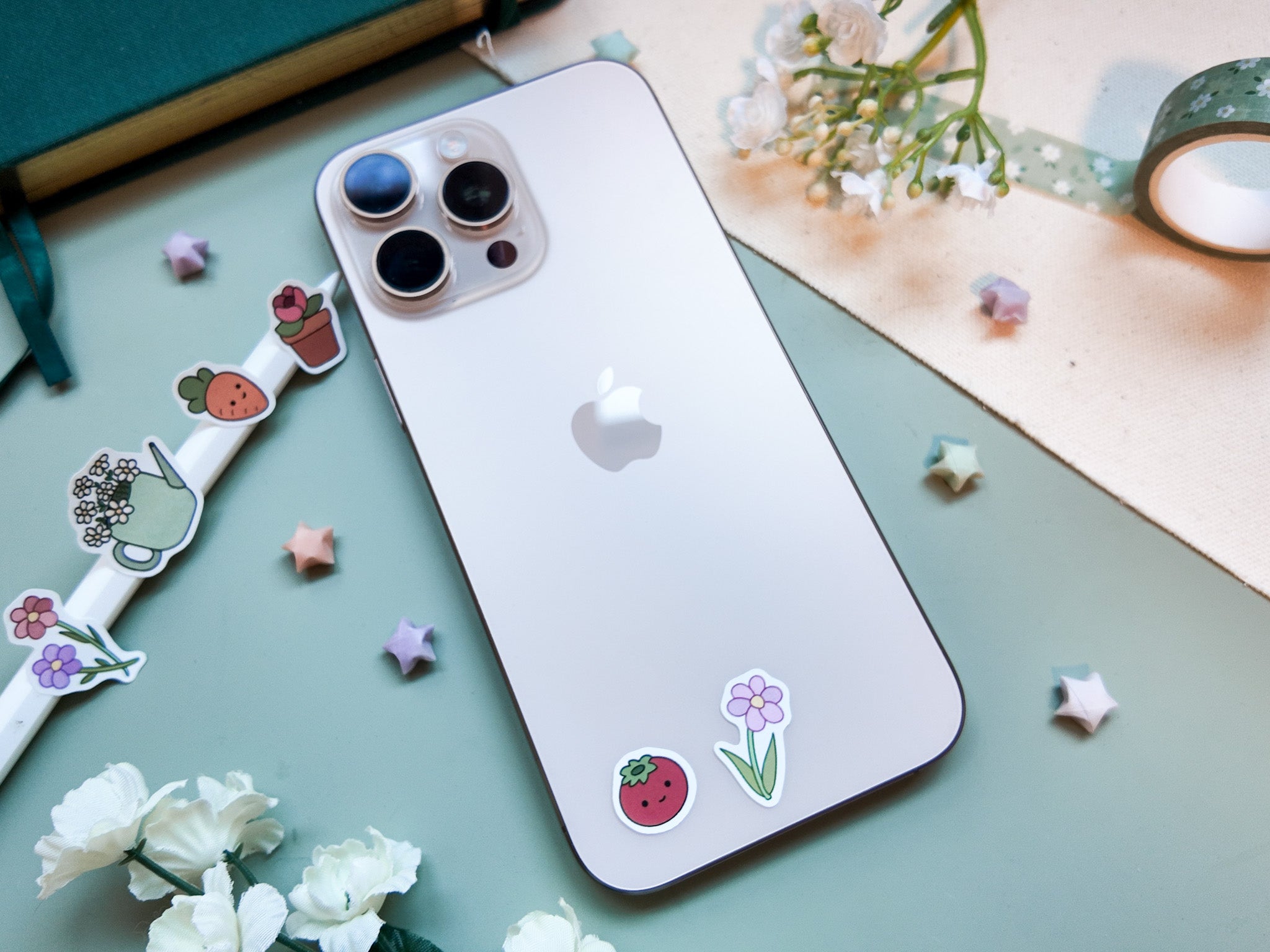 Gardening Waterproof Sticker Sheet