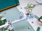 Summer Picnic Waterproof Sticker Sheet