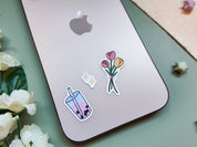 Summer Picnic Waterproof Sticker Sheet