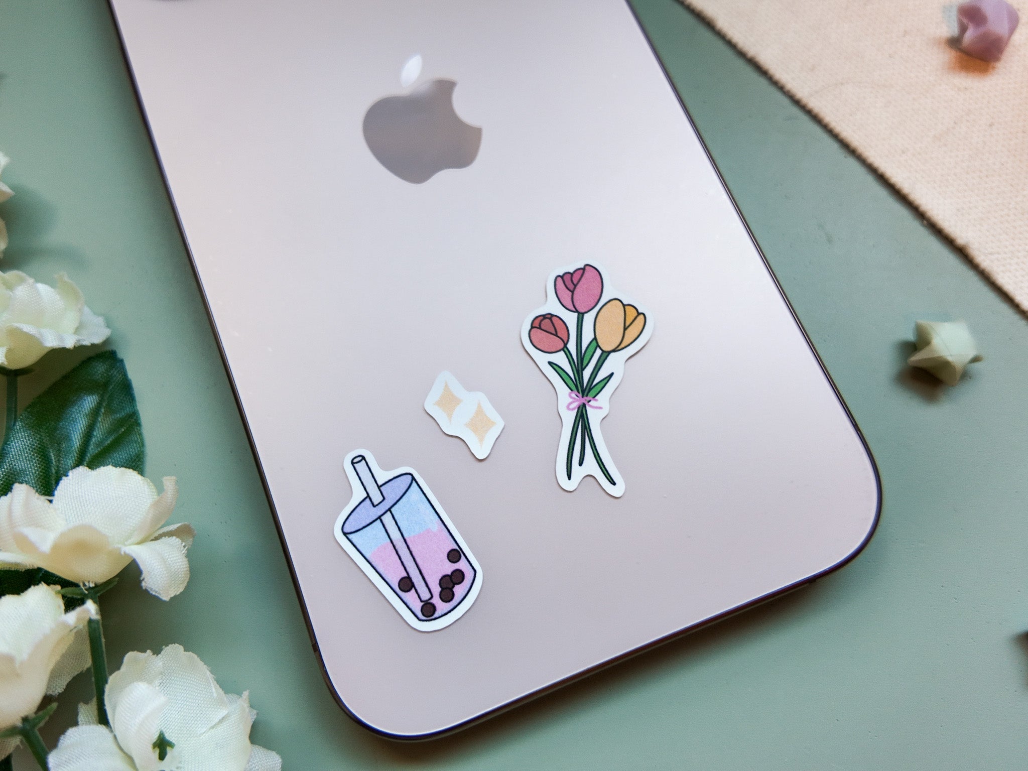 Summer Picnic Waterproof Sticker Sheet