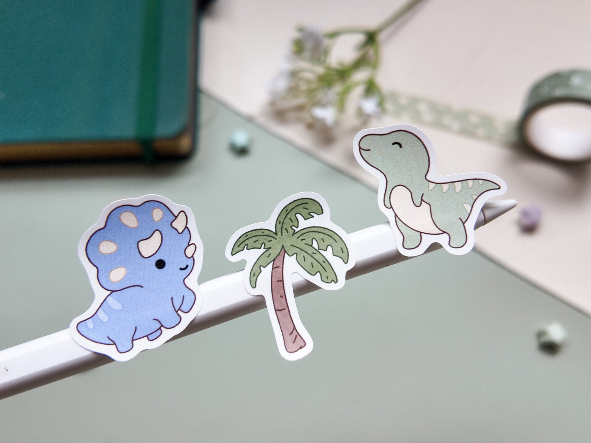 Dino Waterproof Sticker Sheet