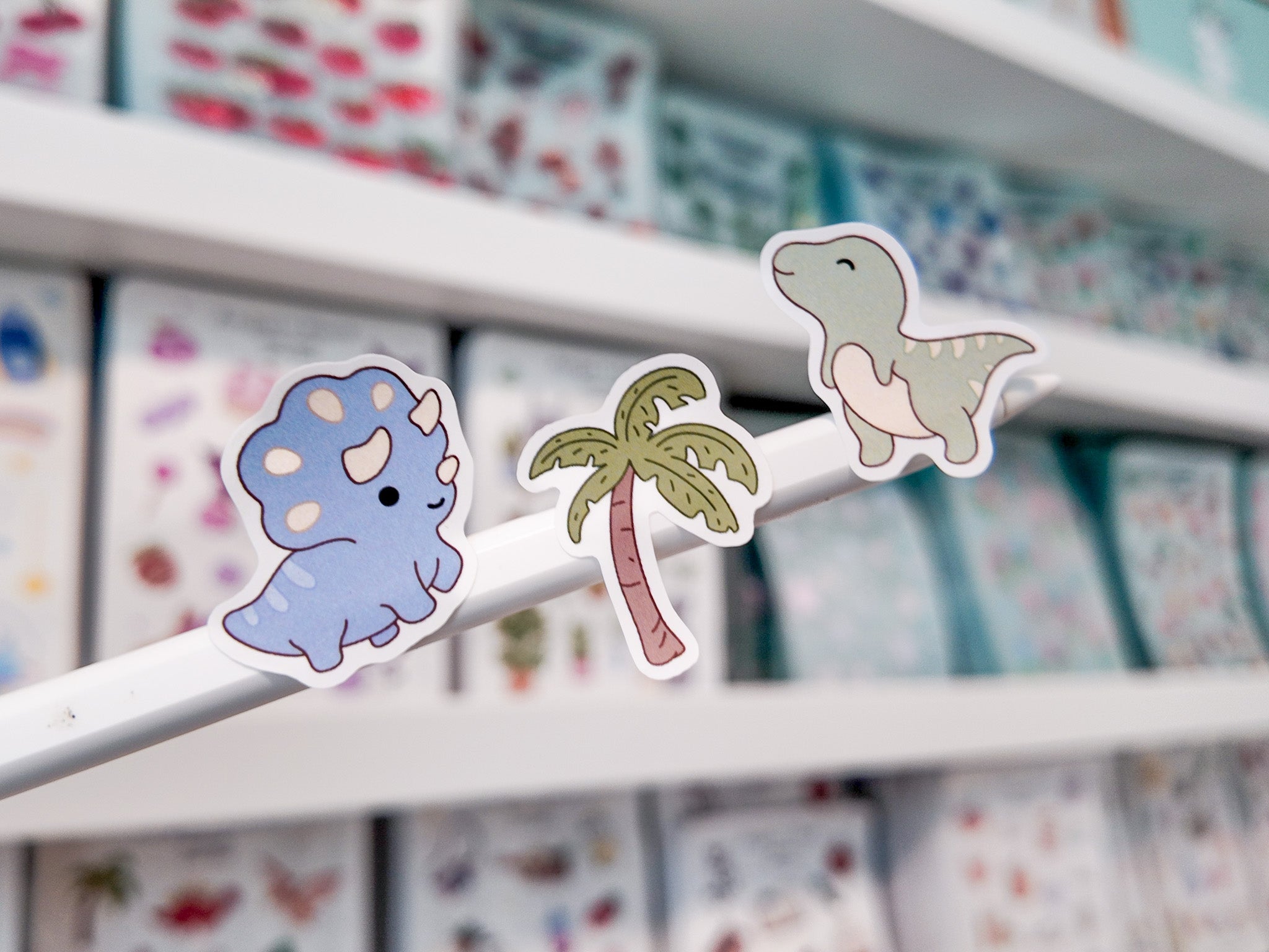 Dino Waterproof Sticker Sheet