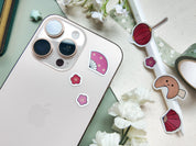 Lunar Festival Waterproof Sticker Sheet