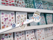 Snow Day Waterproof Sticker Sheet