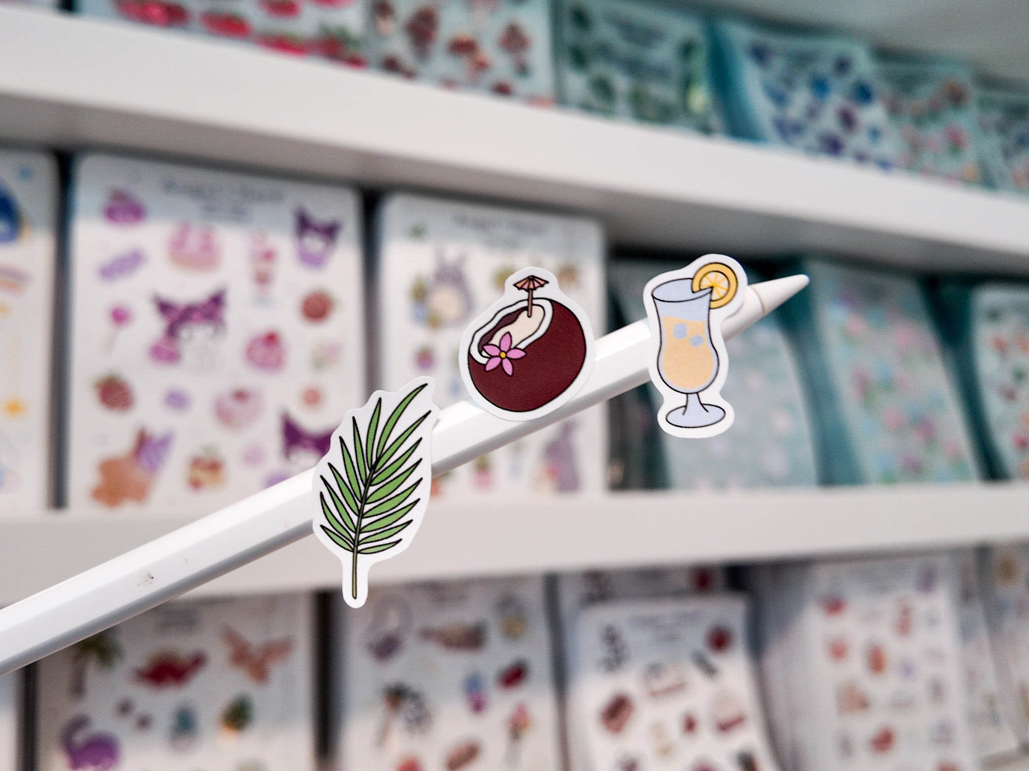 Vacation Mode Waterproof Sticker Sheet