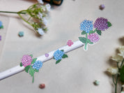 Hydrangeas Waterproof Sticker Sheet