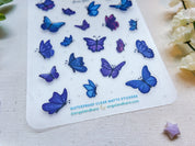 Butterfly Waterproof Sticker Sheet