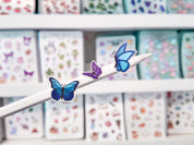 Butterfly Waterproof Sticker Sheet