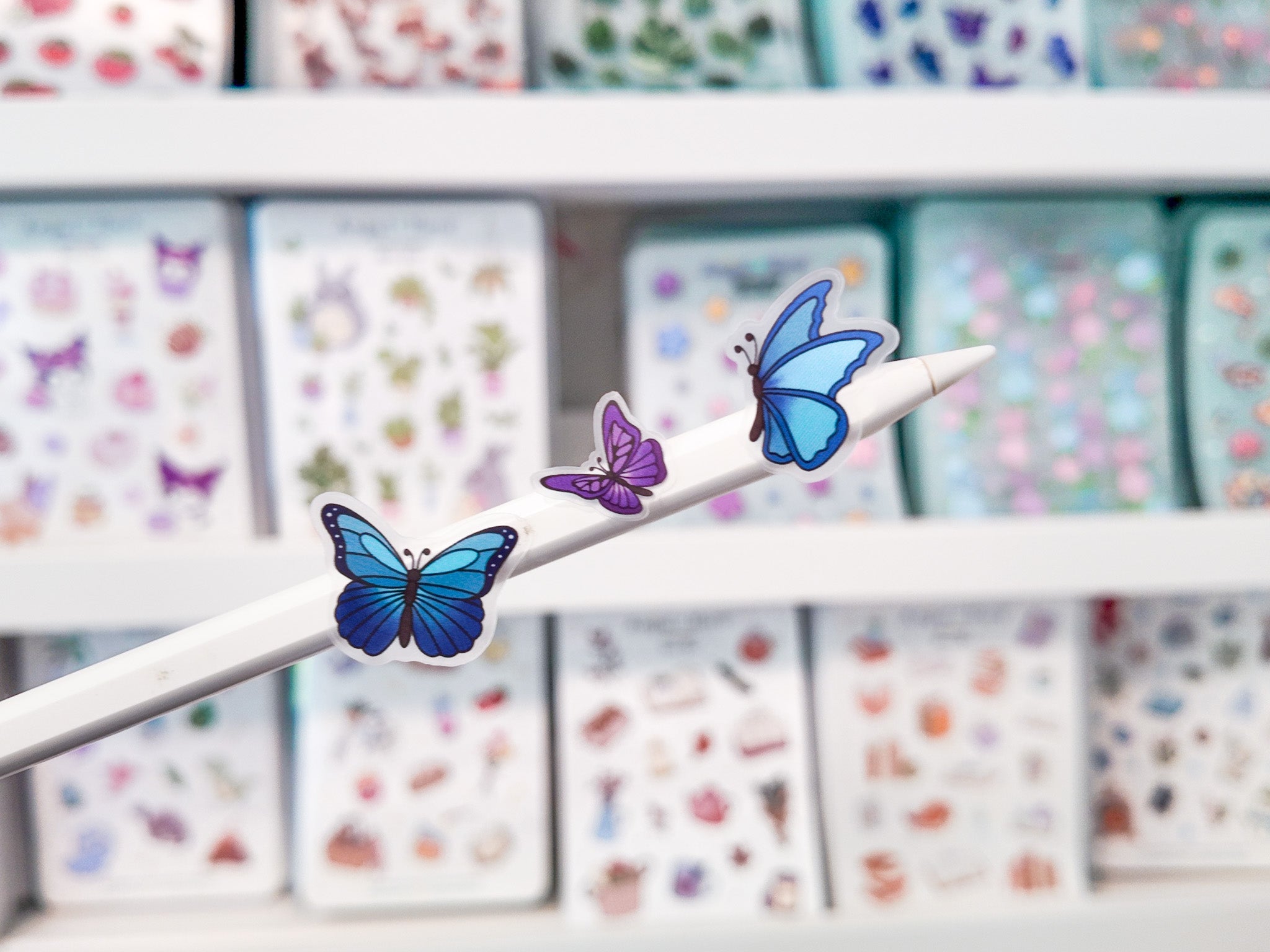 Butterfly Waterproof Sticker Sheet
