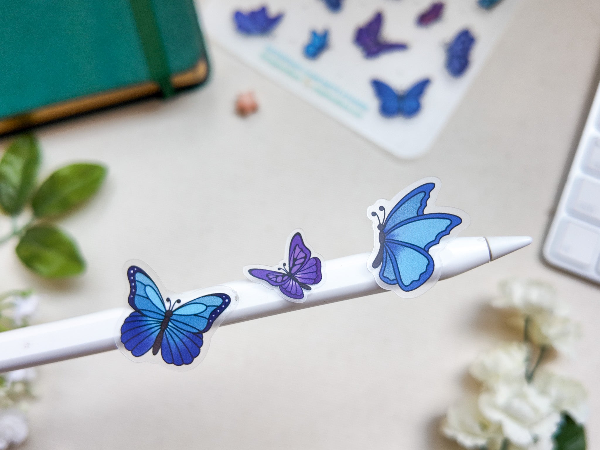 Butterfly Waterproof Sticker Sheet