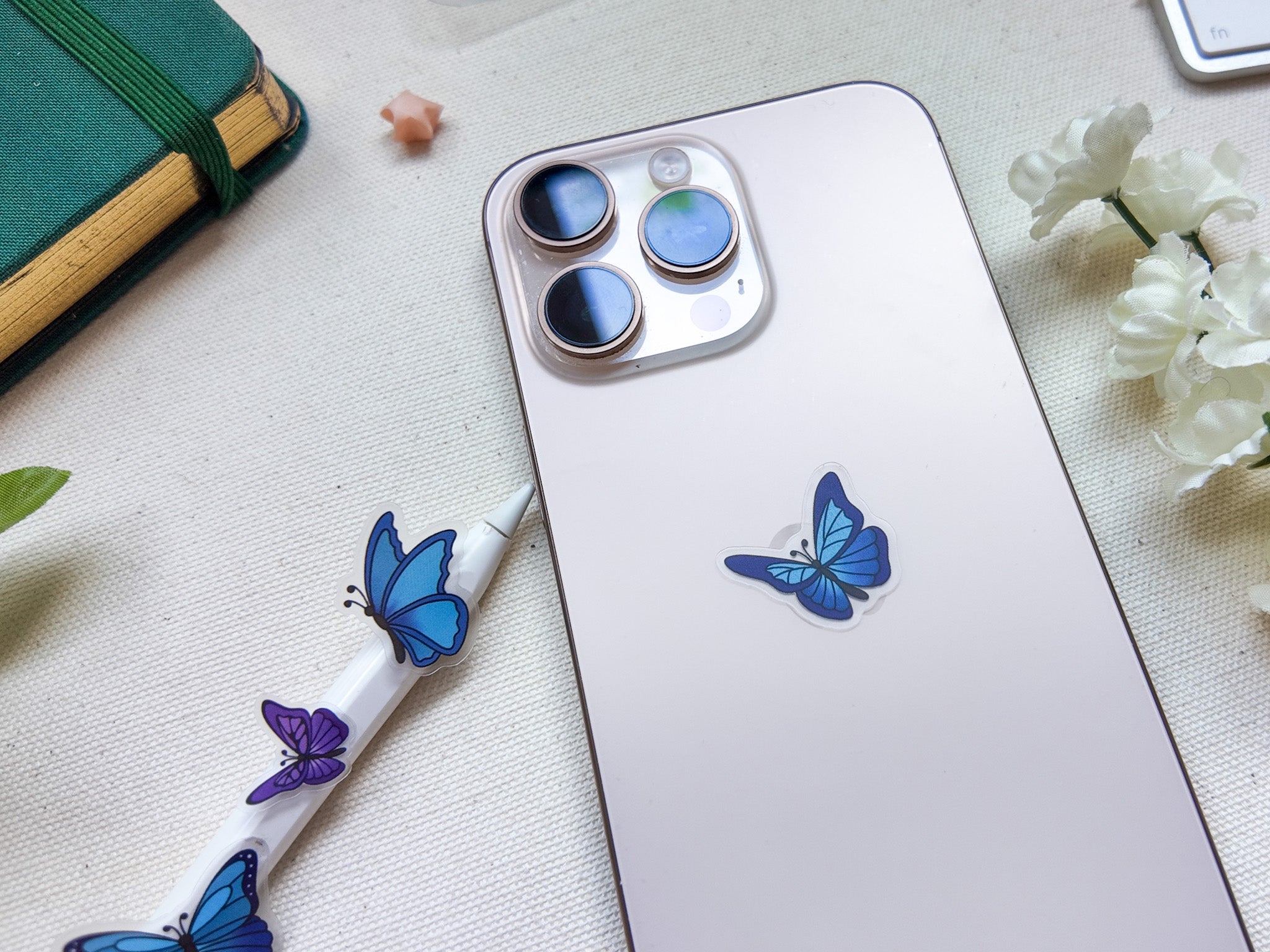 Butterfly Waterproof Sticker Sheet