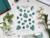 Monstera Waterproof Sticker Sheet