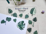 Monstera Waterproof Sticker Sheet