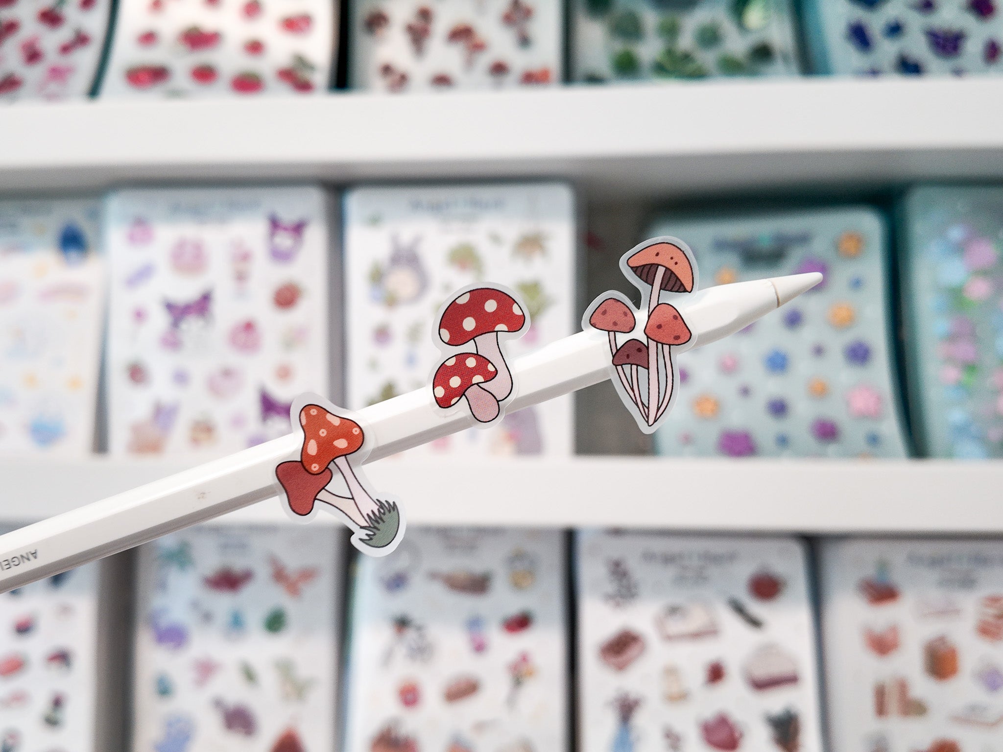 Forest Mushrooms Waterproof Sticker Sheet