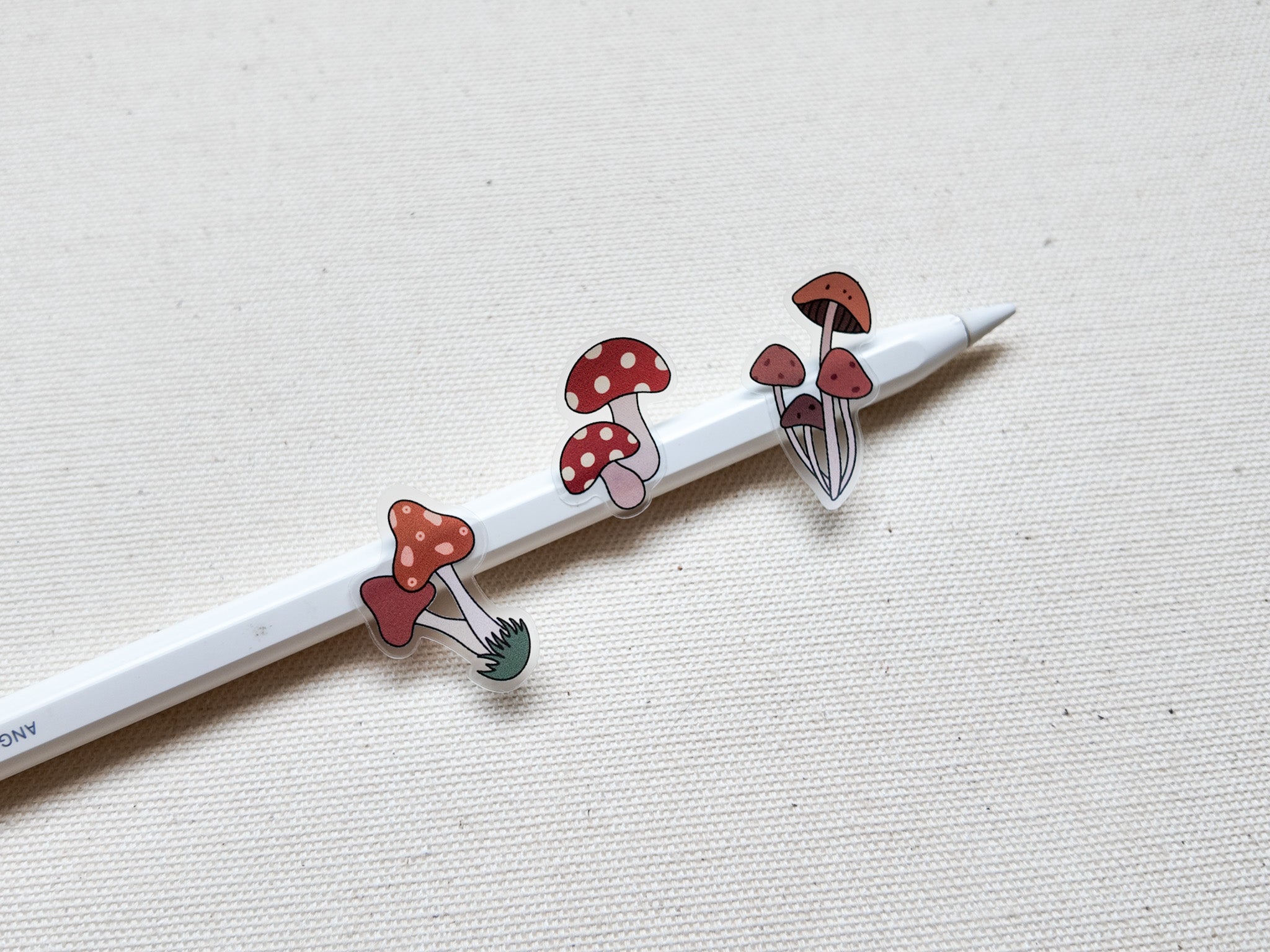 Forest Mushrooms Waterproof Sticker Sheet