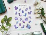 Crystals Waterproof Sticker Sheet