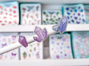 Crystals Waterproof Sticker Sheet