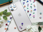 Hybrid Flowers Waterproof Sticker Sheet