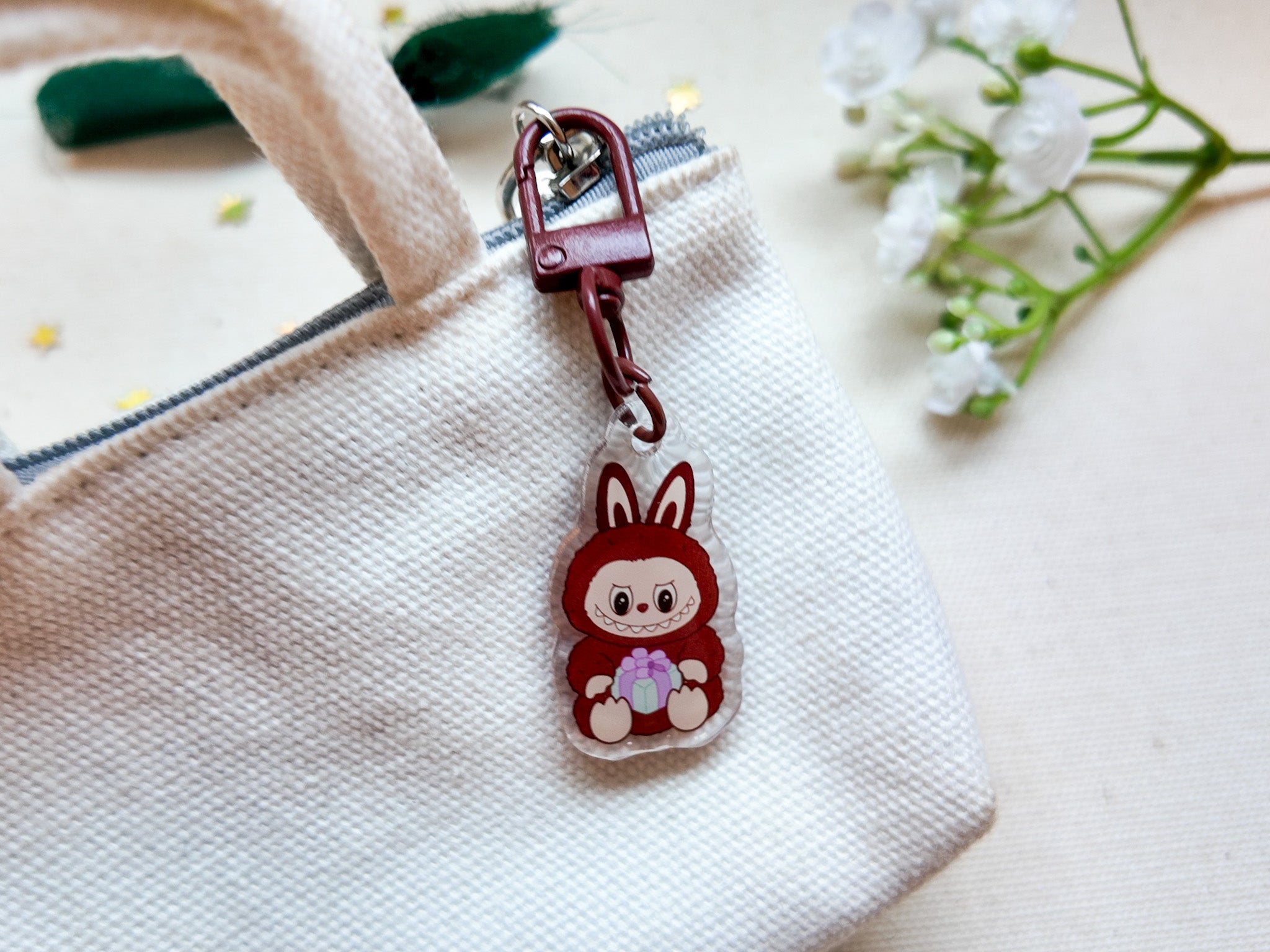 Little Monster Key Charm