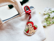 Strawberry Sonny Angel Key Charm