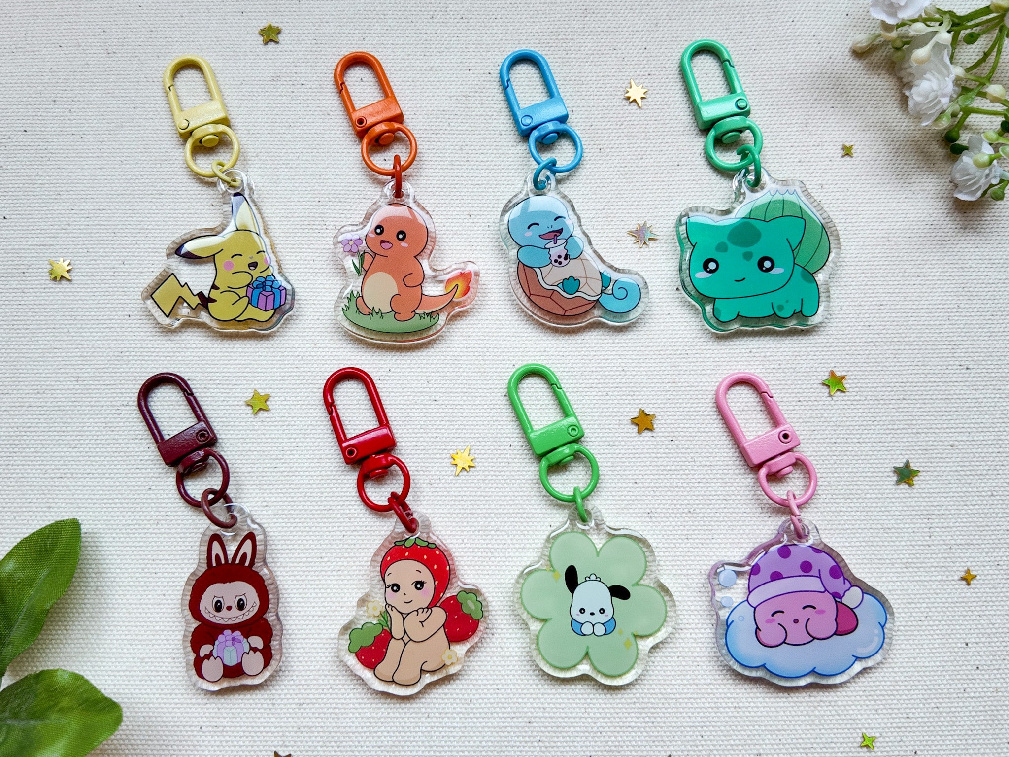 Little Monster Key Charm