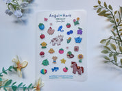 Farm Valley Waterproof Sticker Sheet