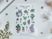 Plant Friends Waterproof Sticker Sheet
