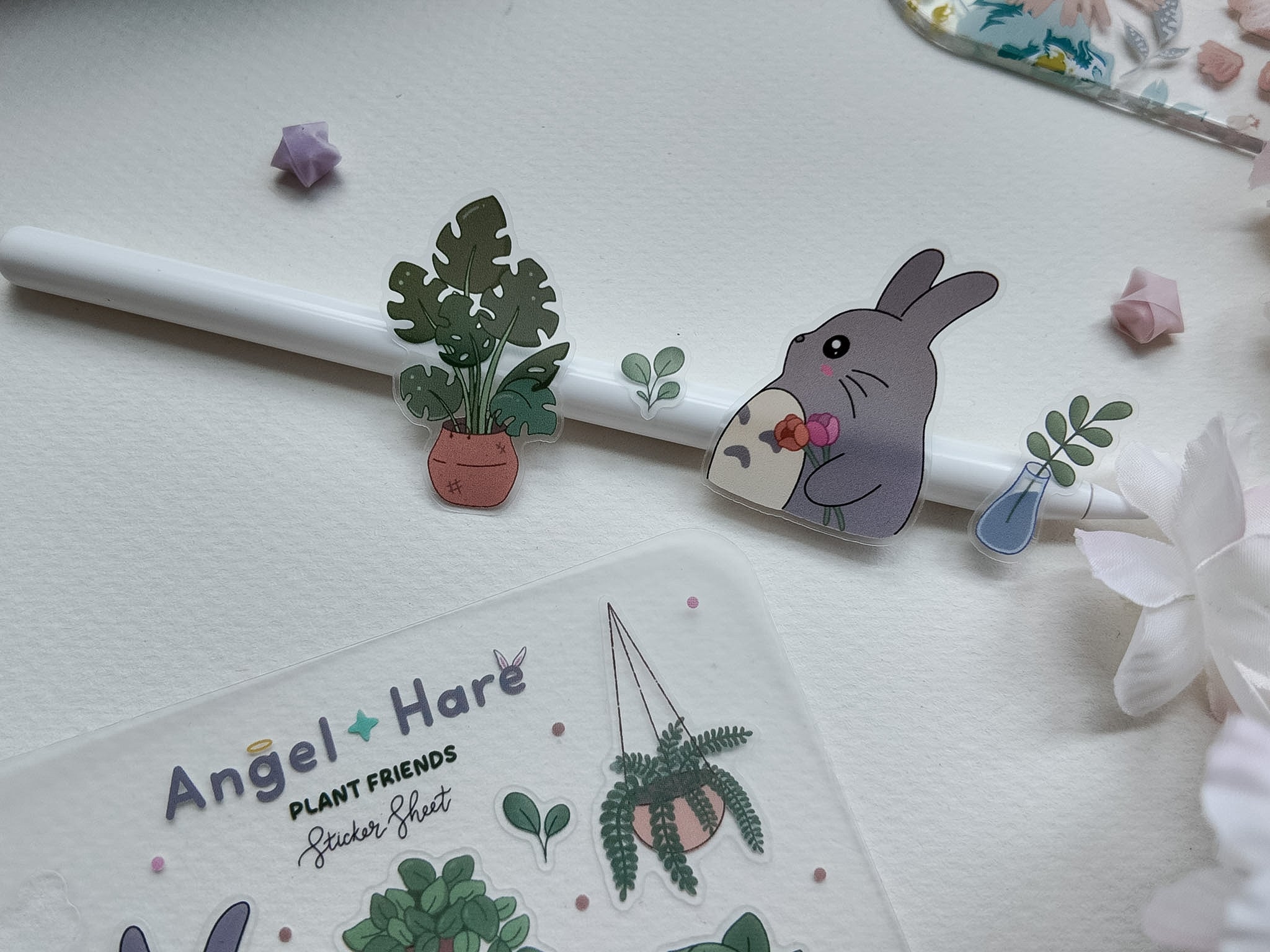 Plant Friends Waterproof Sticker Sheet
