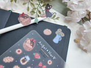 Bakery Delivery Waterproof Sticker Sheet