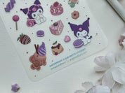 Sweet Treats Waterproof Sticker Sheet