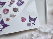 Sweet Treats Waterproof Sticker Sheet