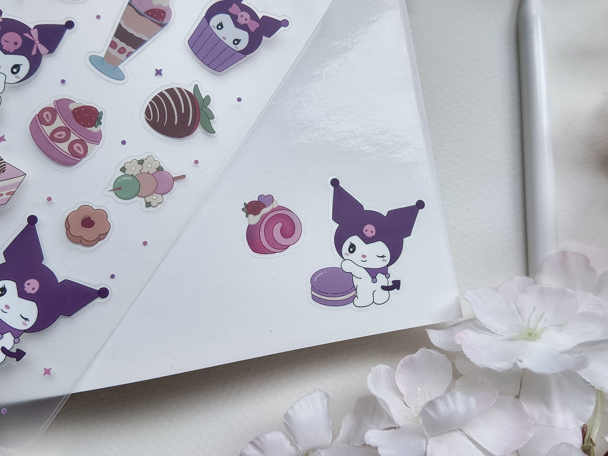 Sweet Treats Waterproof Sticker Sheet
