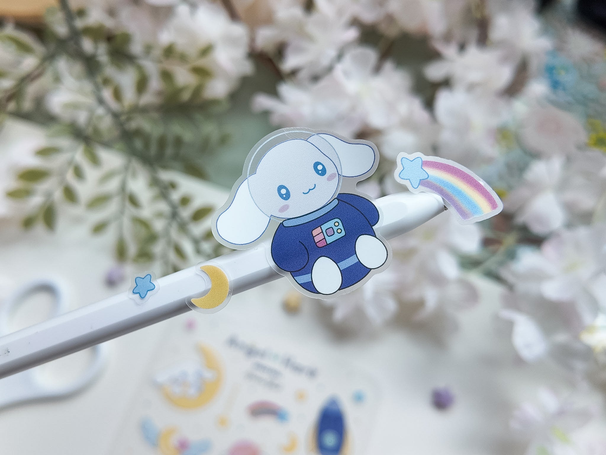 Space Roll Waterproof Sticker Sheet