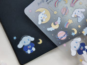 Space Roll Waterproof Sticker Sheet