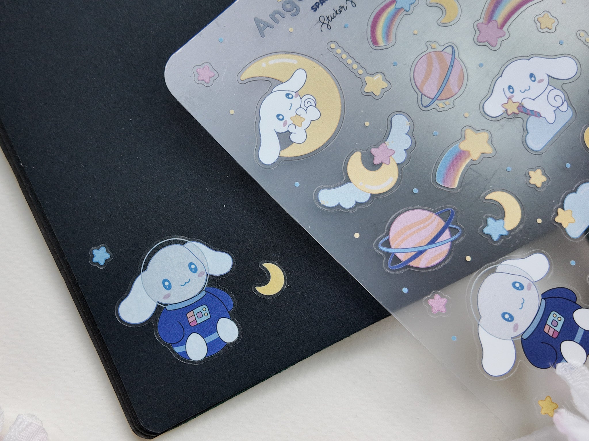 Space Roll Waterproof Sticker Sheet